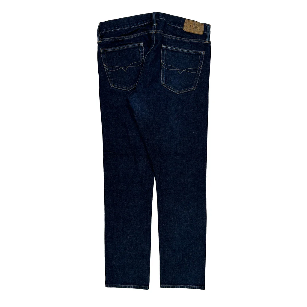 Polo By Ralph Lauren Jeans - 34W 30L Dark Wash Cotton
