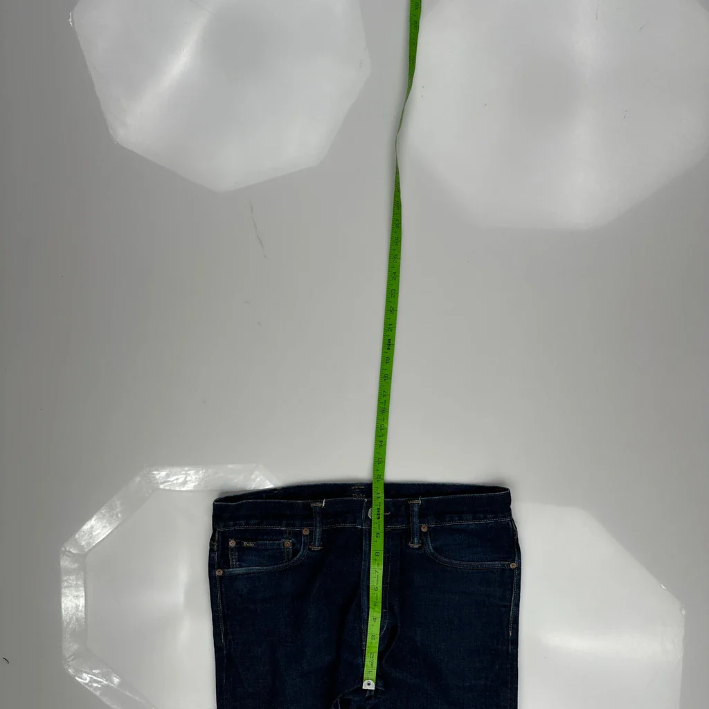 Polo By Ralph Lauren Jeans - 34W 30L Dark Wash Cotton - Image 4