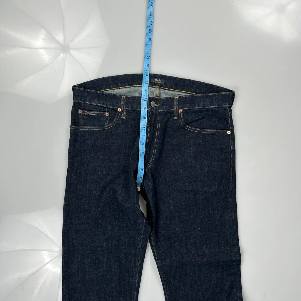 Polo By Ralph Lauren Jeans - 36W 31L Dark Wash Denim - Image 4