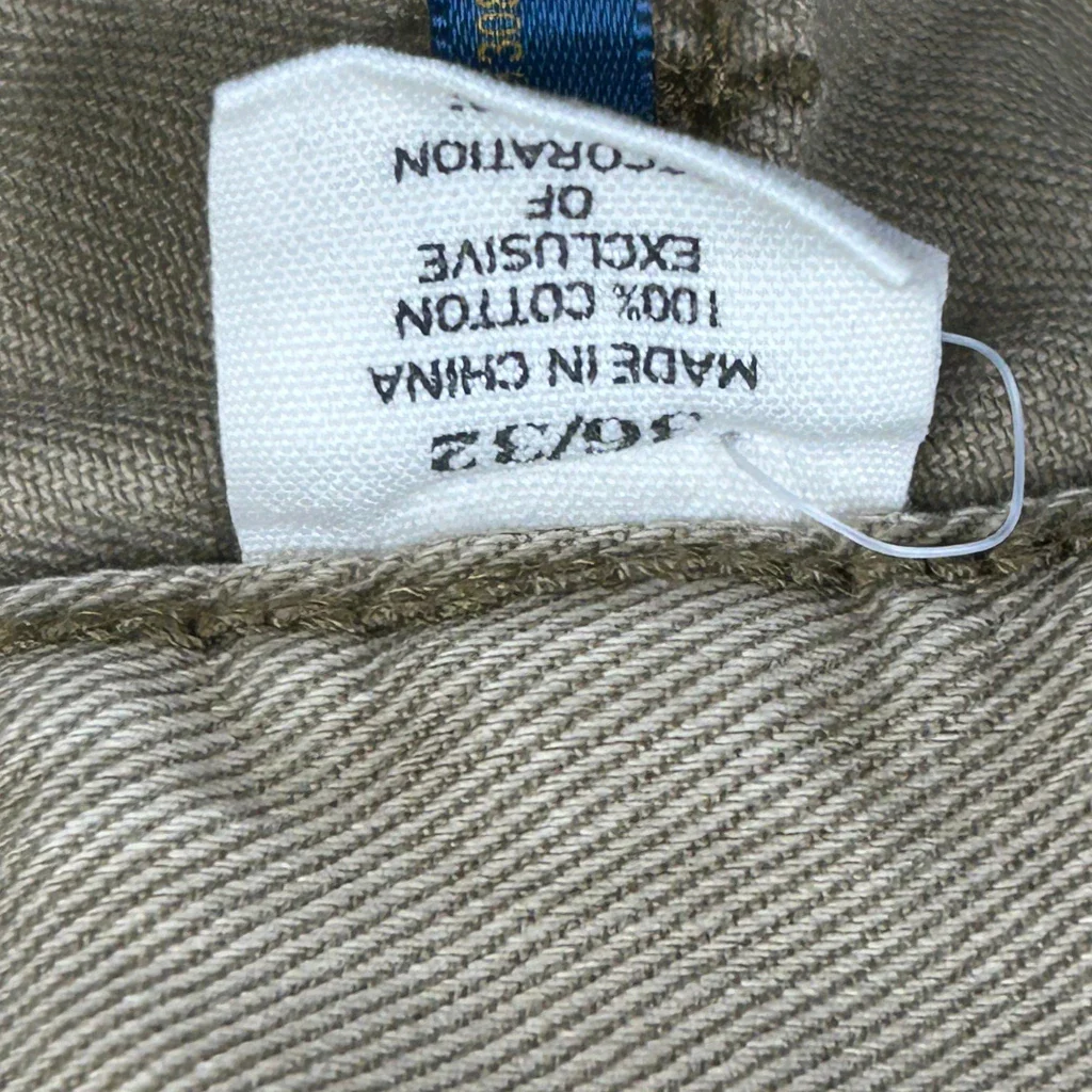 Polo By Ralph Lauren Jeans - 35W 31L Khaki Cotton - Image 6