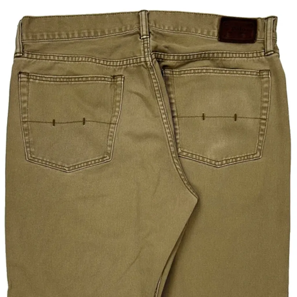 Polo By Ralph Lauren Jeans - 35W 31L Khaki Cotton - Image 8
