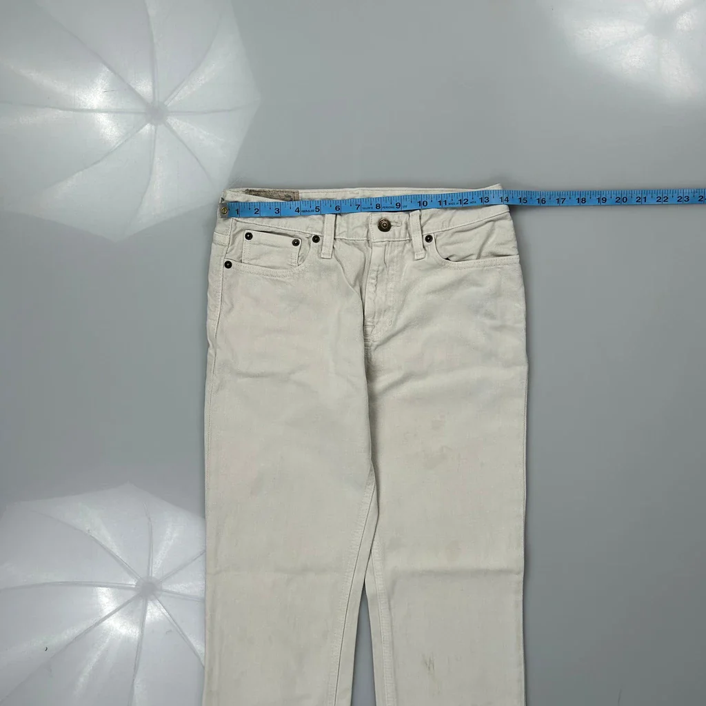 Polo By Ralph Lauren Jeans - 28W 29L White Cotton - Image 3