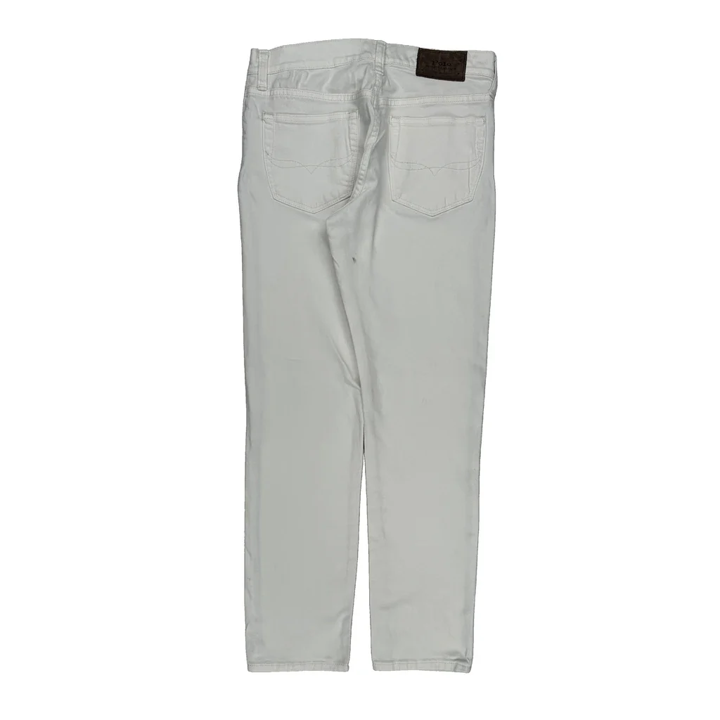 Polo By Ralph Lauren Jeans - 29W UK 10 White Cotton