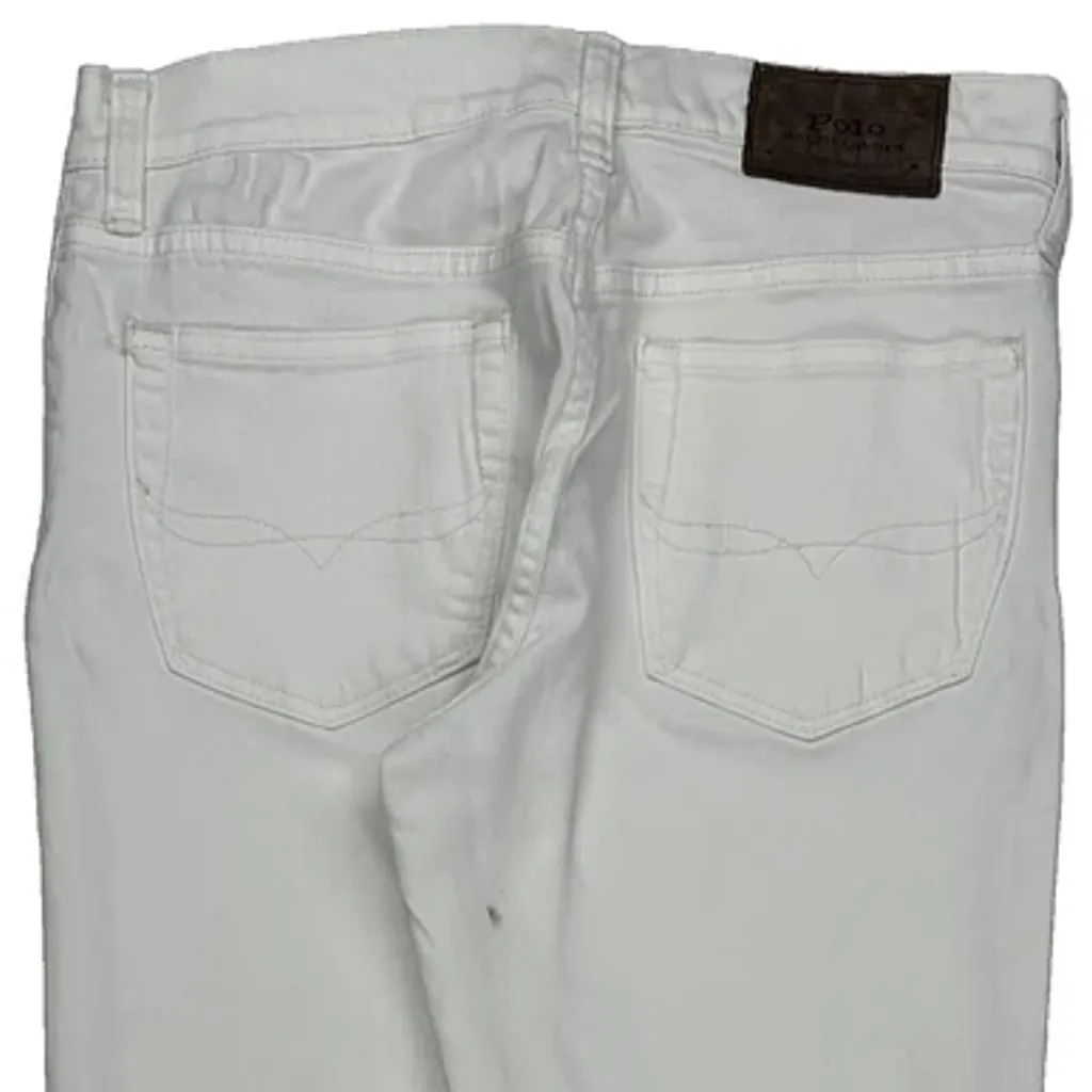 Polo By Ralph Lauren Jeans - 29W UK 10 White Cotton - Image 7