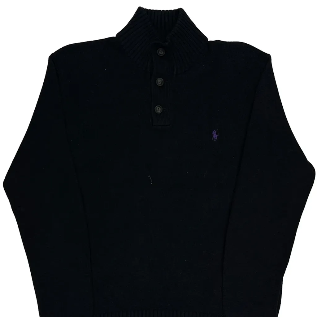 Polo By Ralph Lauren Jumper - Large Black Cotton - Image 5