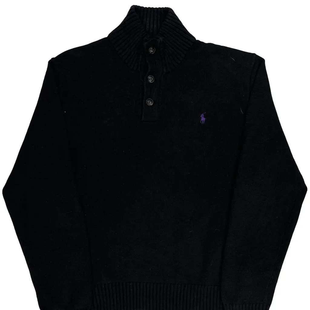 Polo By Ralph Lauren Jumper - XL Black Wool - Image 4