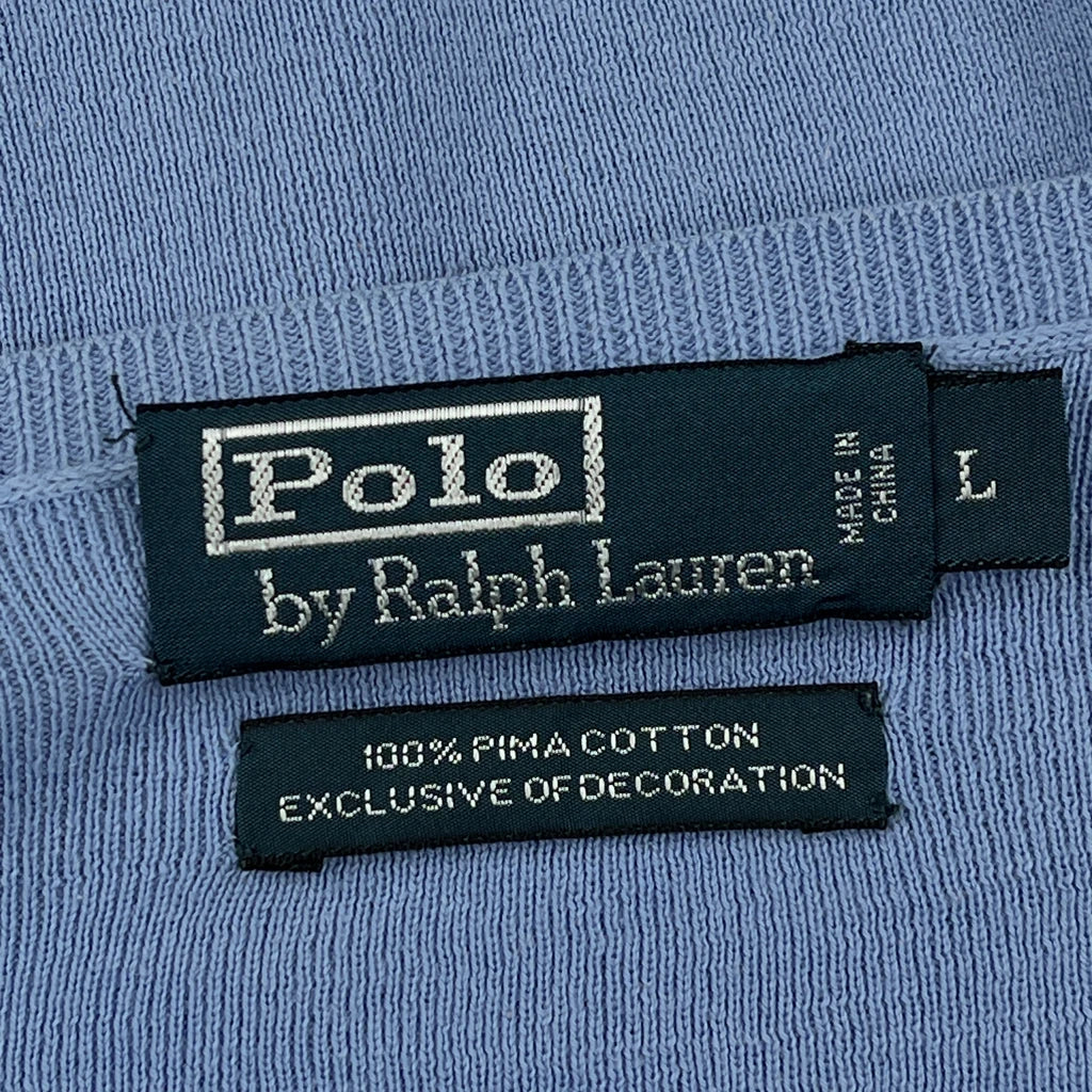 Polo By Ralph Lauren Jumper - Large Blue Cotton - Image 3