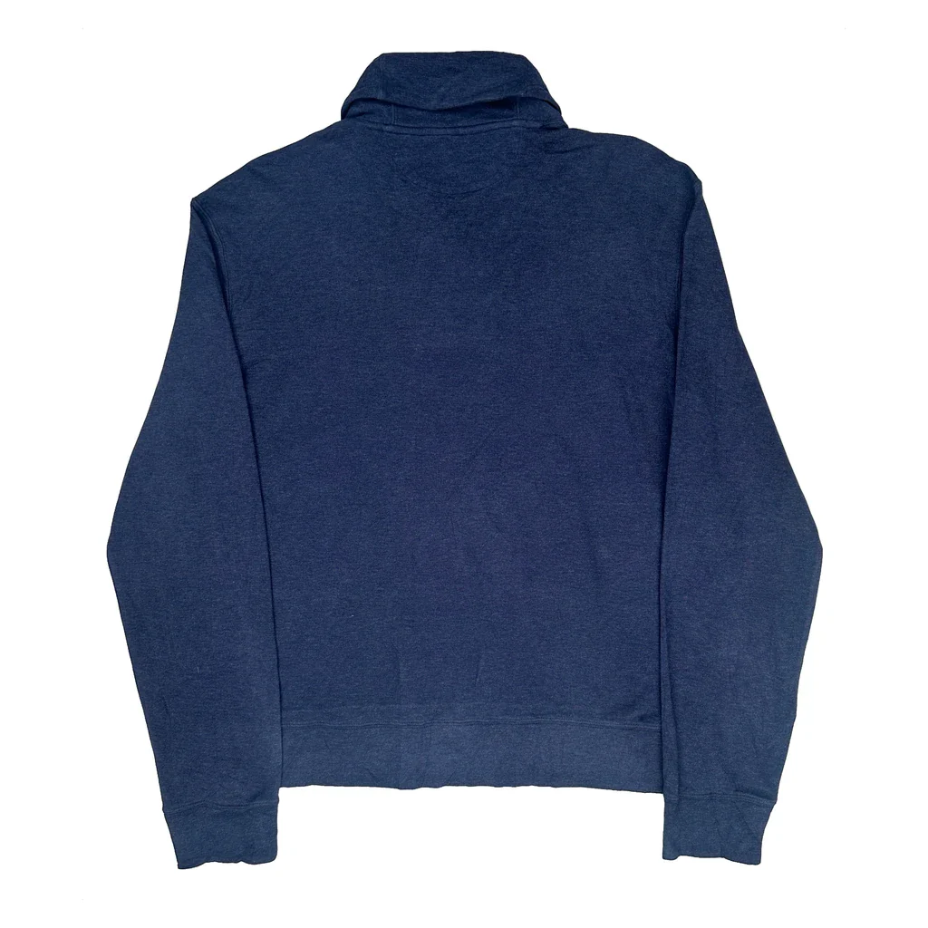 Polo By Ralph Lauren Collared Jumper - Large Blue Cotton - Image 2
