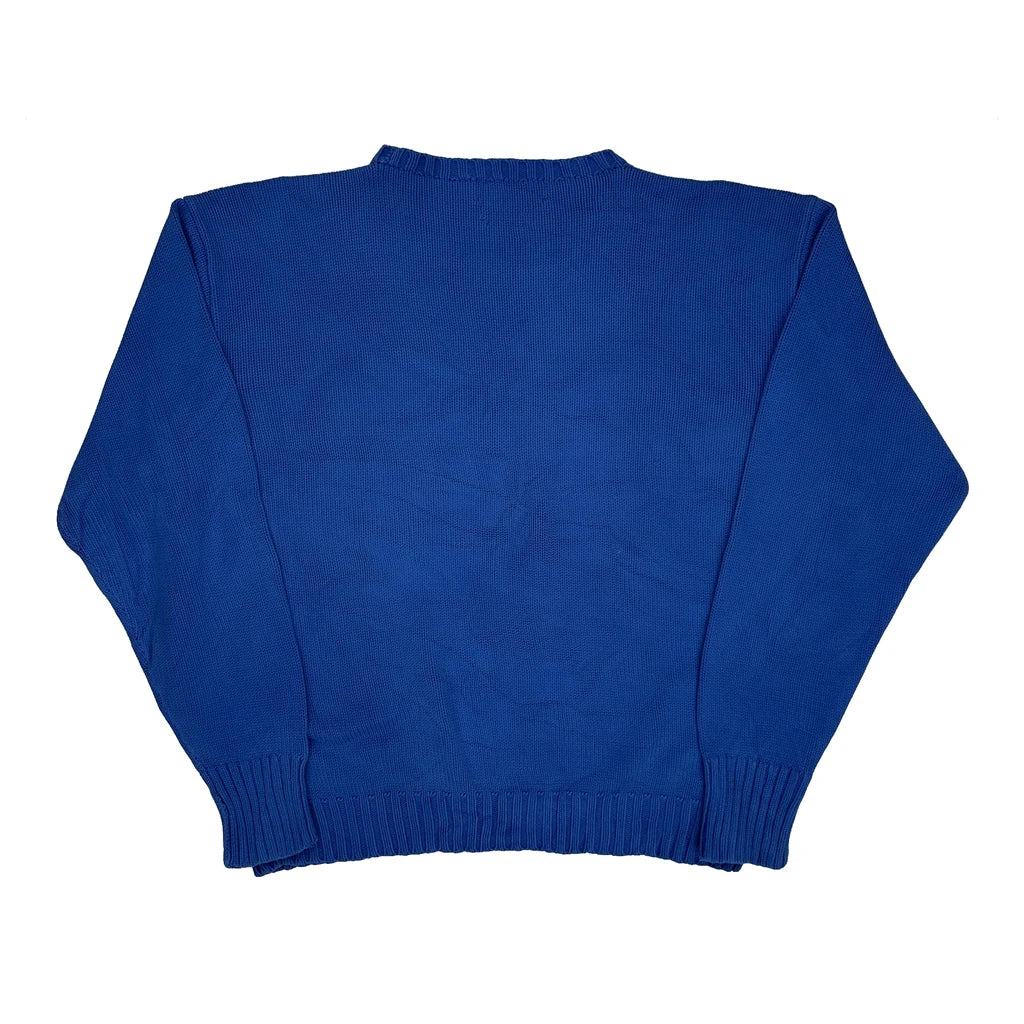 Polo By Ralph Lauren Jumper - XL Blue Cotton - Image 2