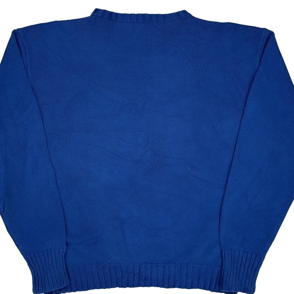 Polo By Ralph Lauren Jumper - XL Blue Cotton - Image 6