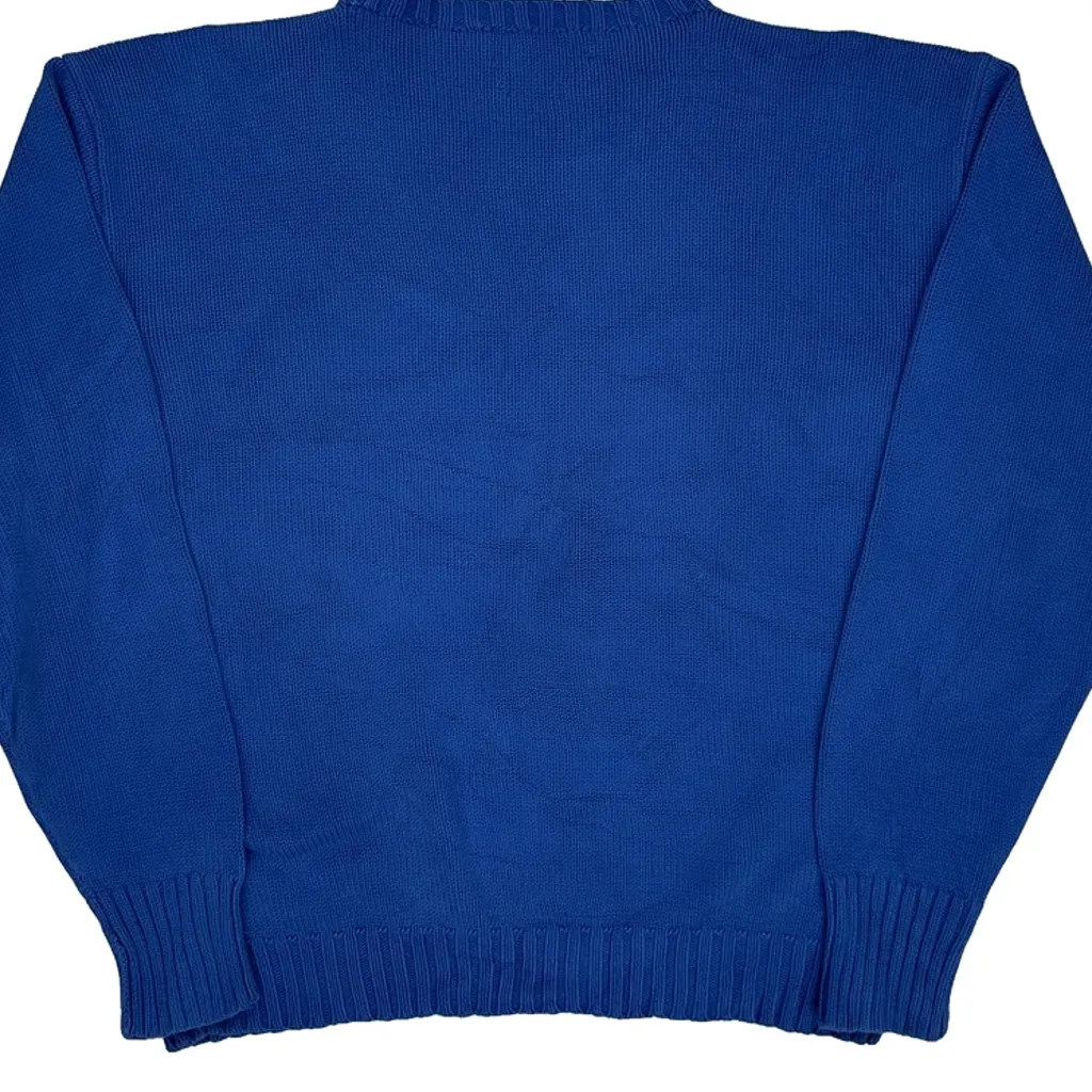 Polo By Ralph Lauren Jumper - XL Blue Cotton - Image 7