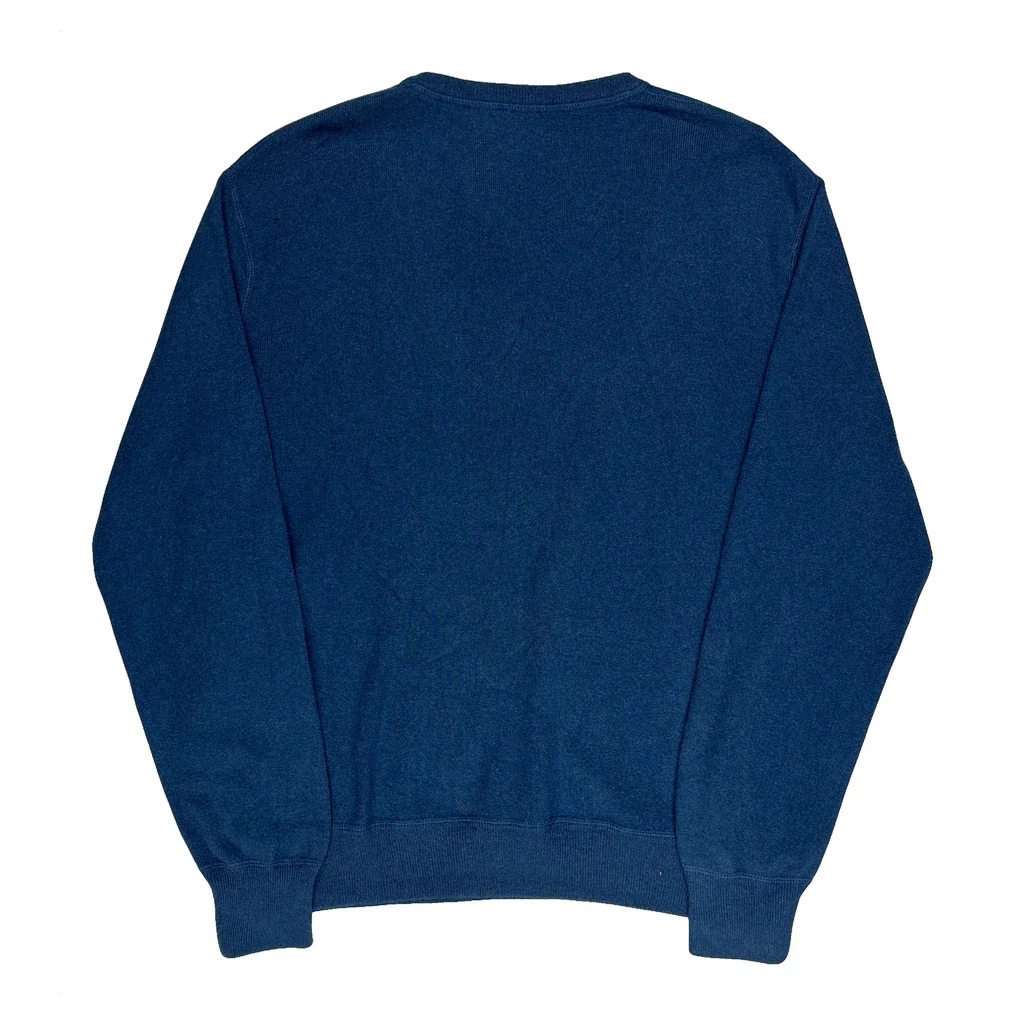 Polo By Ralph Lauren Jumper - XL Blue Cotton - Image 2