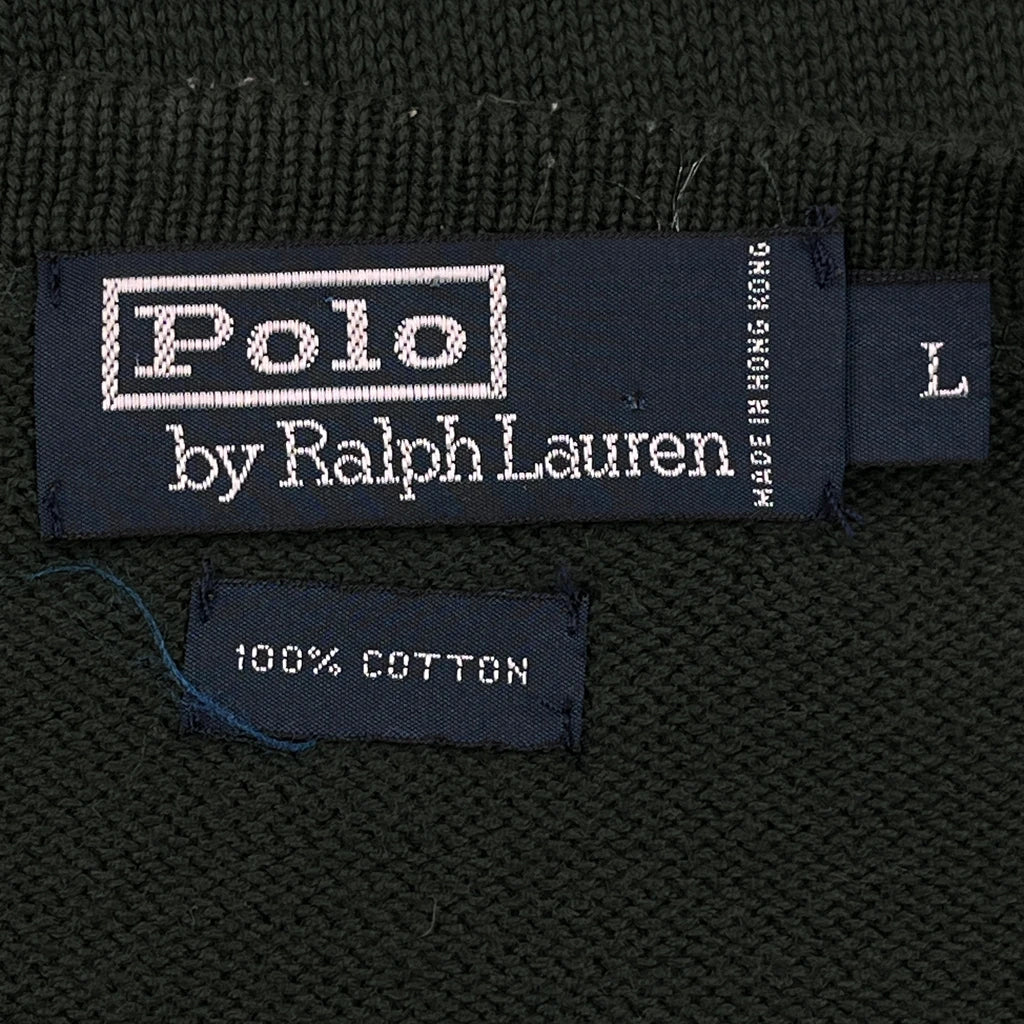 Polo By Ralph Lauren Jumper - Large Green Cotton - Image 3