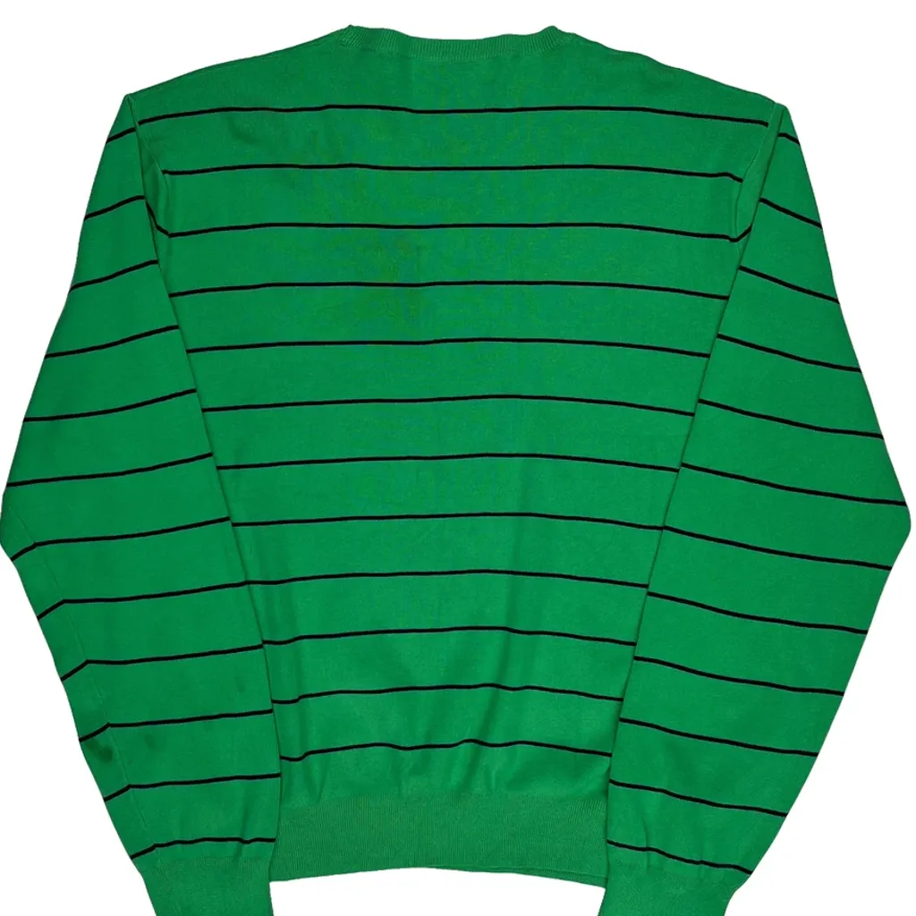 Polo By Ralph Lauren Striped Jumper - 2XL Green Cotton - Image 7
