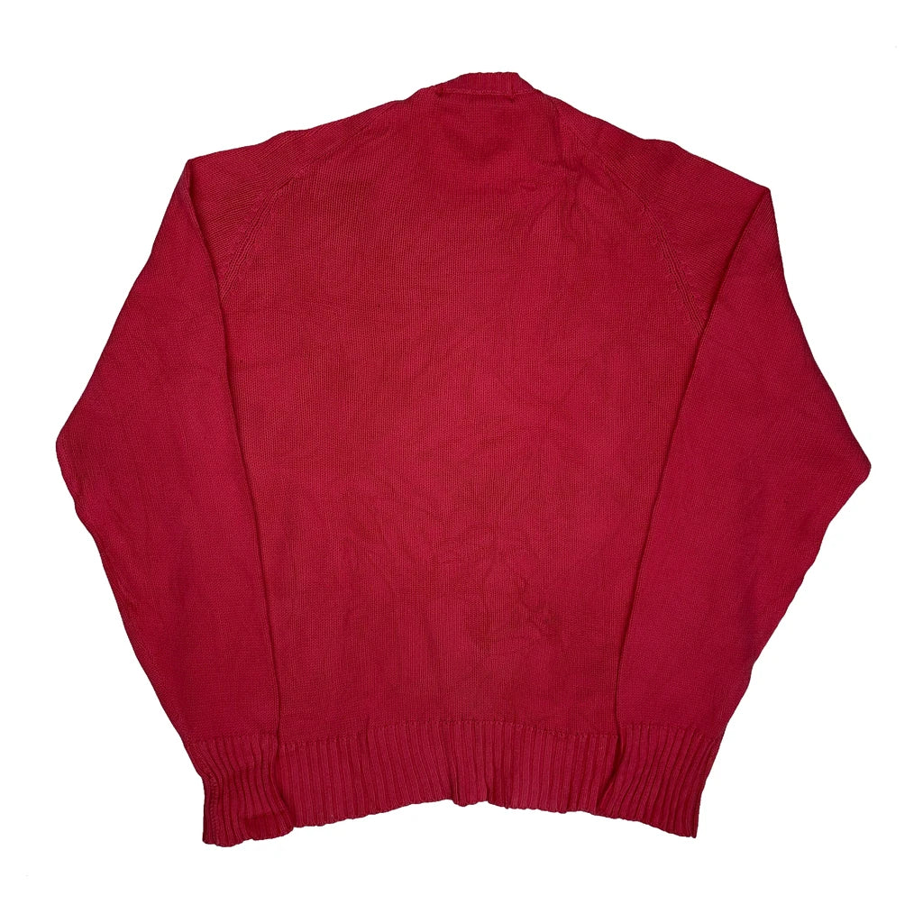 Polo By Ralph Lauren Jumper - Medium Red Cotton - Image 2