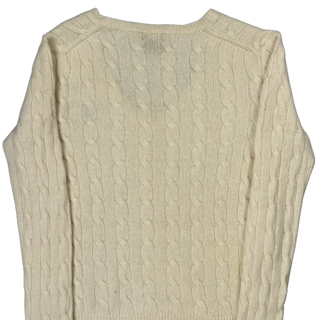 Polo By Ralph Lauren Jumper - Medium Cream Wool - Image 8