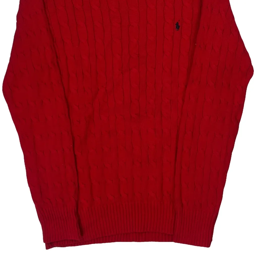 Polo By Ralph Lauren Jumper - Small Red Cotton - Image 5