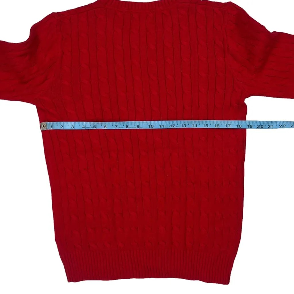 Polo By Ralph Lauren Jumper - Small Red Cotton - Image 7