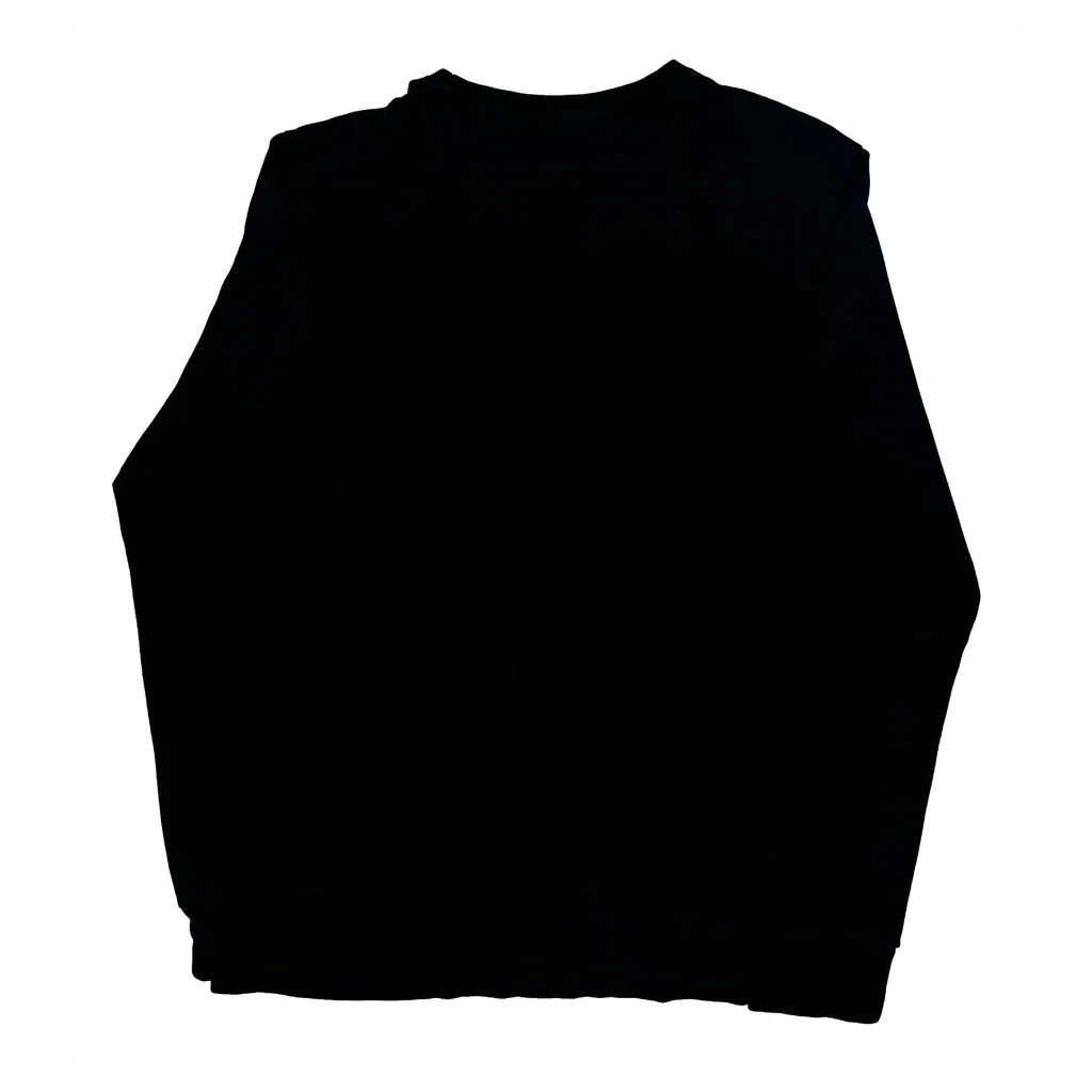 Polo By Ralph Lauren Long Sleeve T-Shirt - Large Black Cotton - Image 2