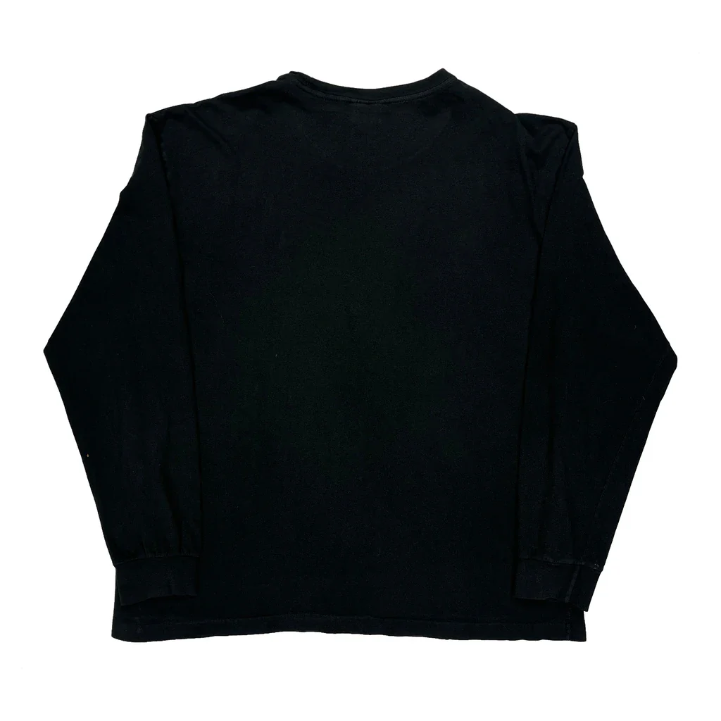 Polo By Ralph Lauren Long Sleeve T-Shirt - Large Black Cotton - Image 2