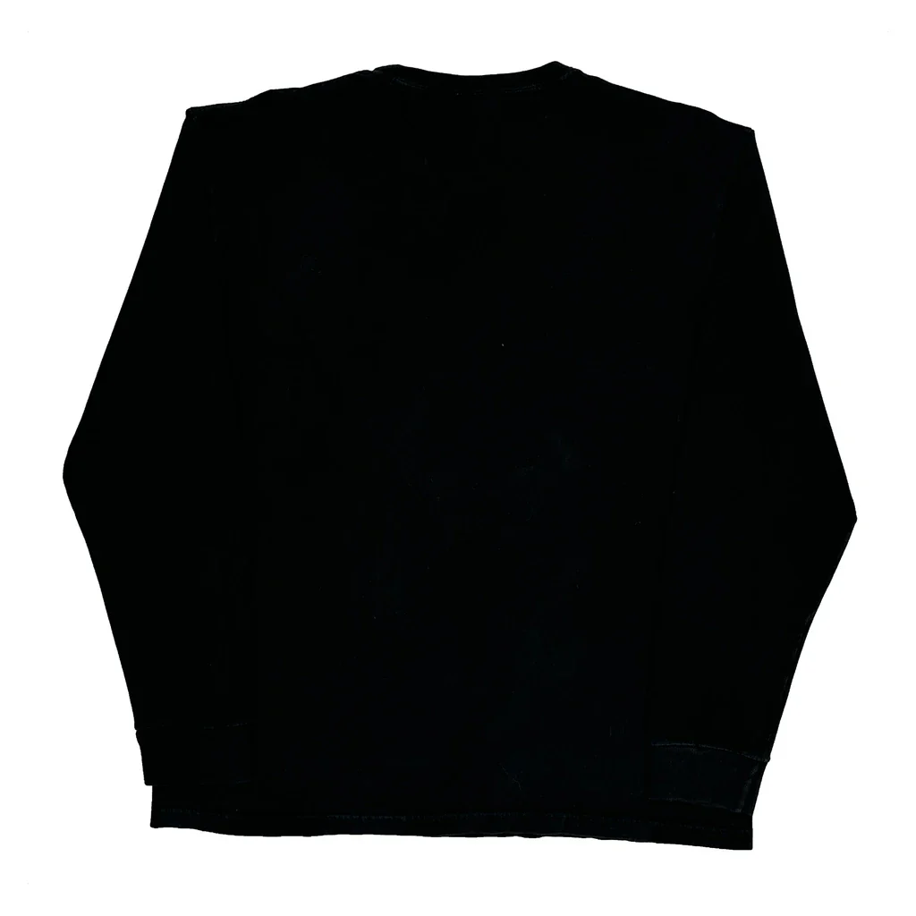 Polo By Ralph Lauren Long Sleeve T-Shirt - Medium Black Cotton - Image 2