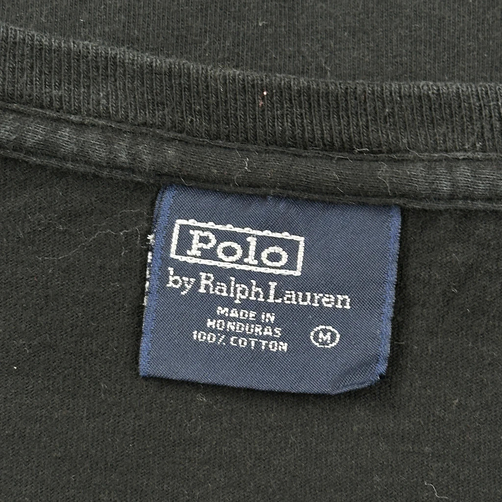 Polo By Ralph Lauren Long Sleeve T-Shirt - Medium Black Cotton - Image 3