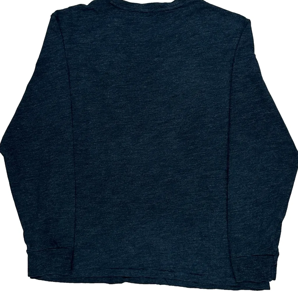 Polo By Ralph Lauren Long Sleeve T-Shirt - Medium Blue Cotton - Image 7