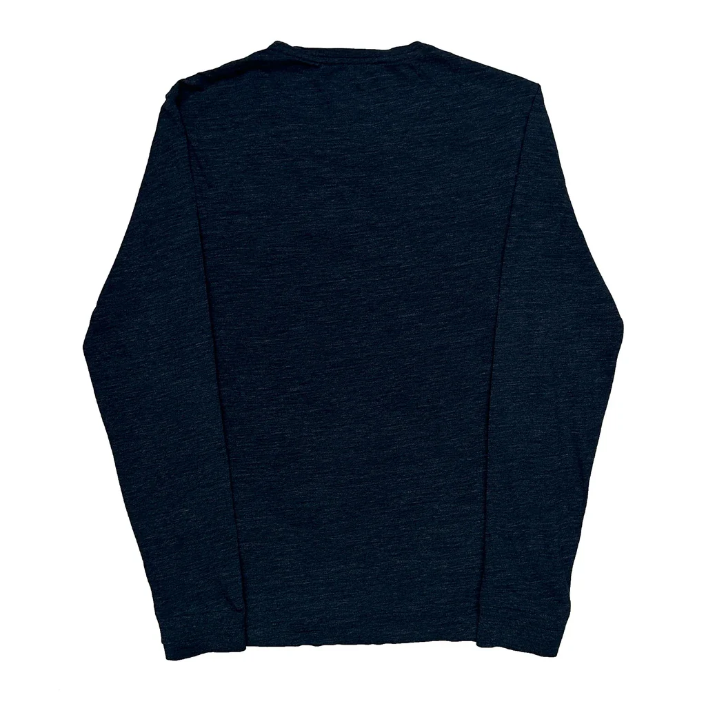 Polo By Ralph Lauren Long Sleeve T-Shirt - Small Blue Cotton - Image 2