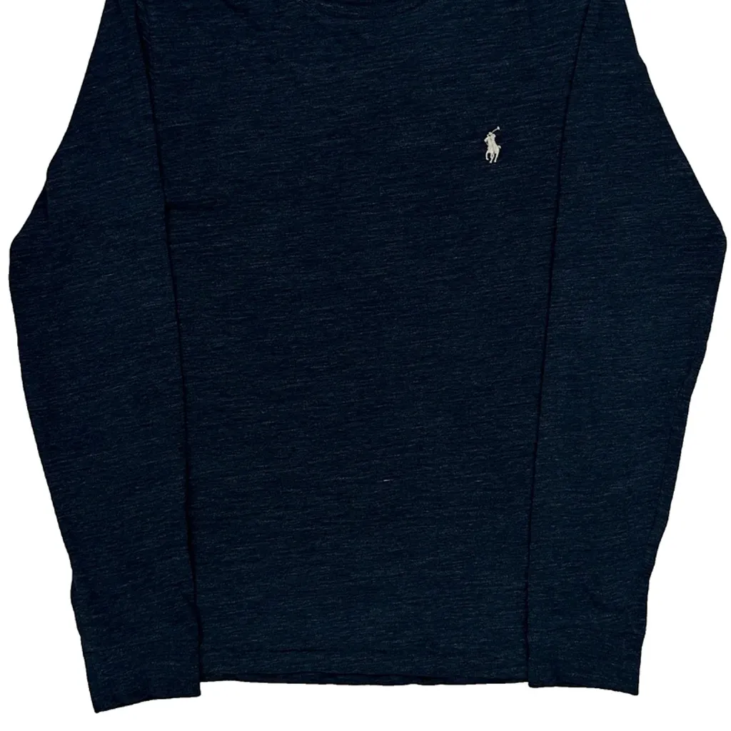 Polo By Ralph Lauren Long Sleeve T-Shirt - Small Blue Cotton - Image 5