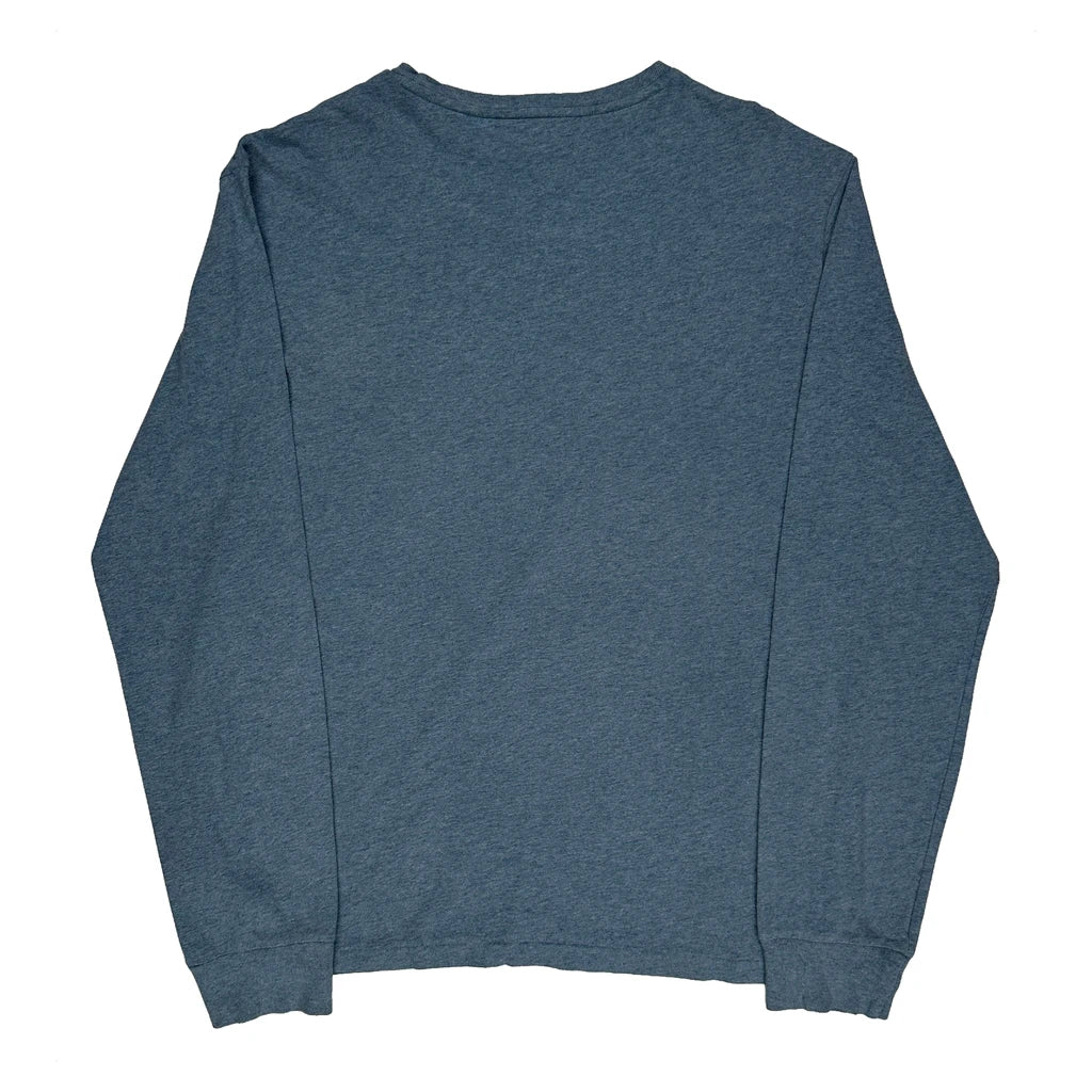 Polo By Ralph Lauren Long Sleeve T-Shirt - XL Blue Cotton - Image 2