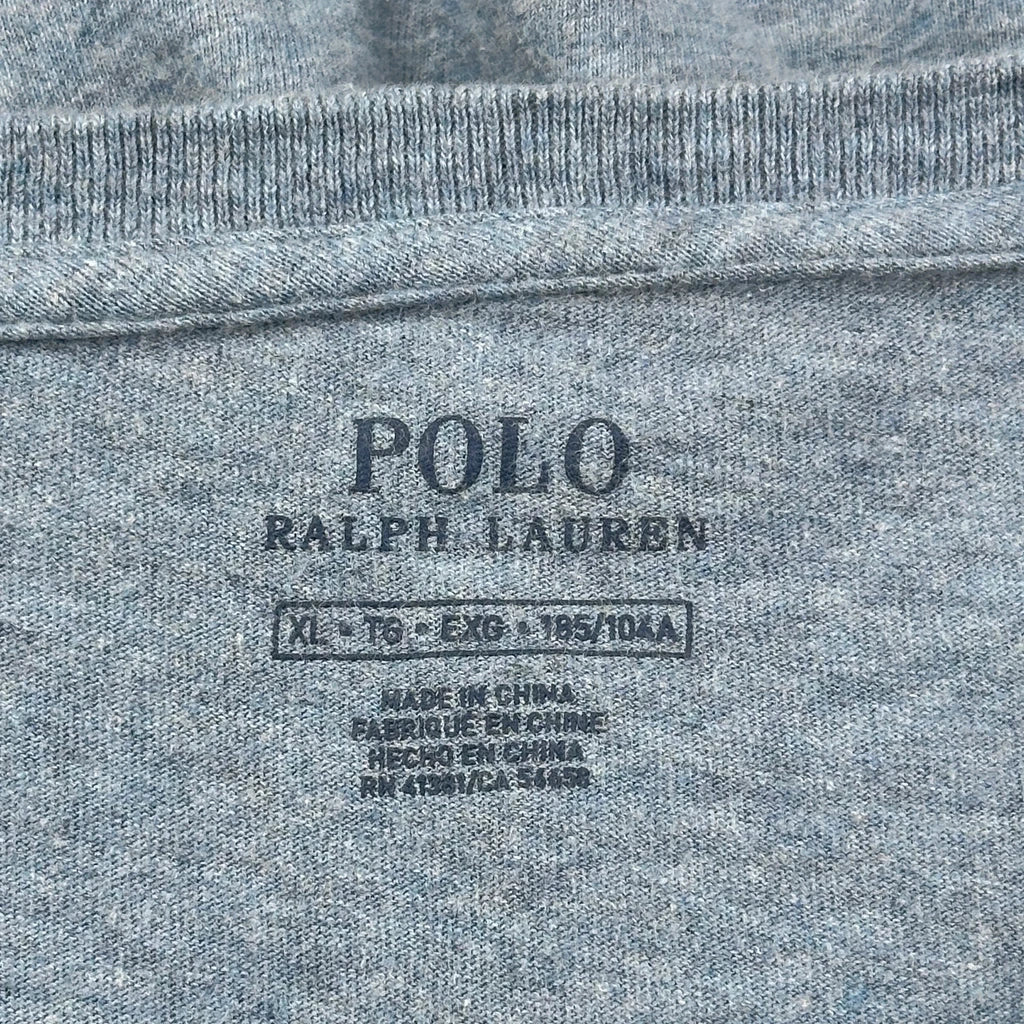 Polo By Ralph Lauren Long Sleeve T-Shirt - XL Blue Cotton - Image 3