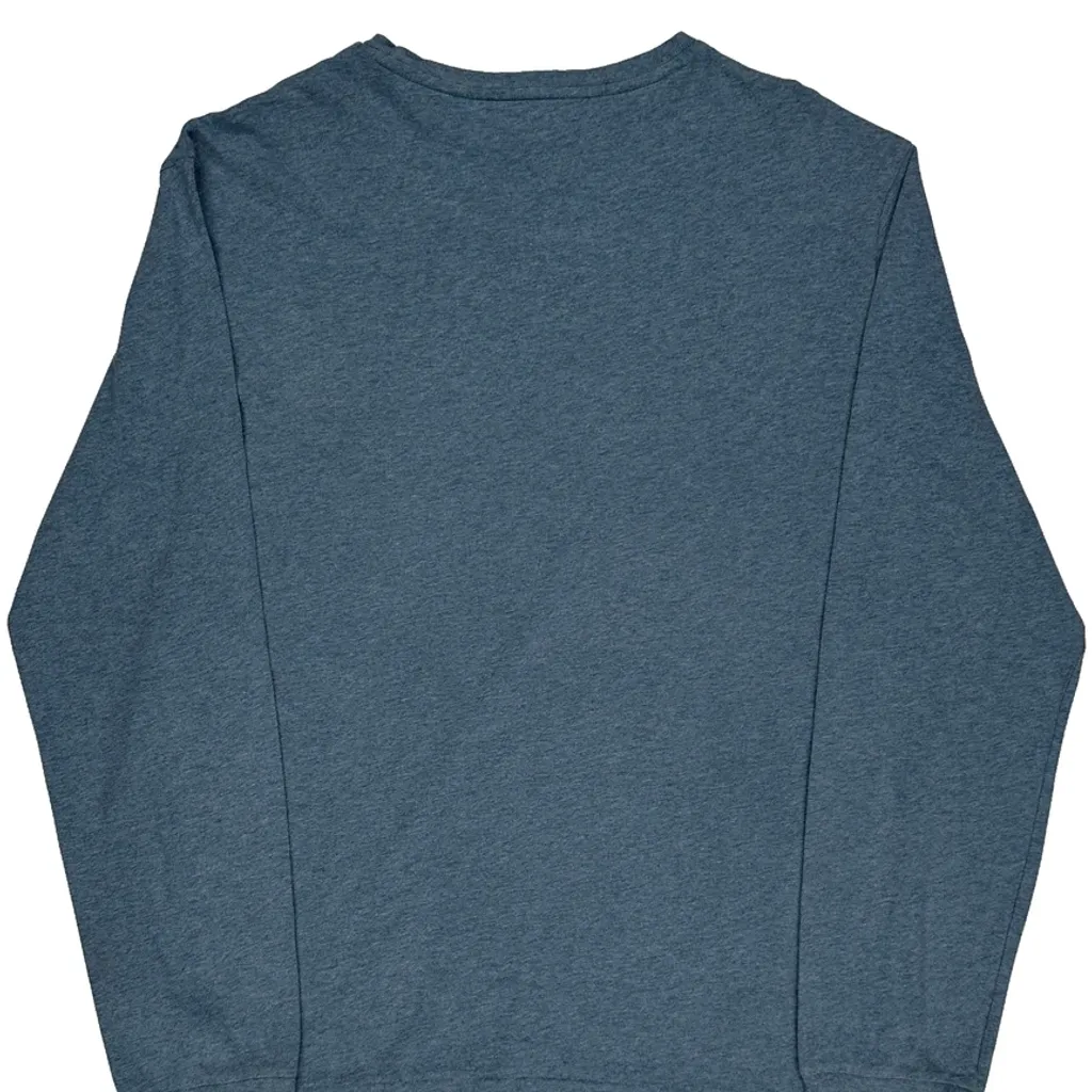 Polo By Ralph Lauren Long Sleeve T-Shirt - XL Blue Cotton - Image 7