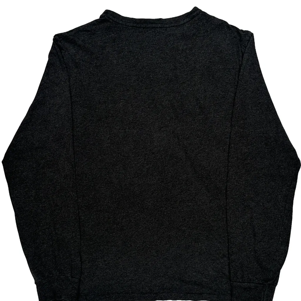 Polo By Ralph Lauren Long Sleeve T-Shirt - Medium Grey Cotton - Image 6
