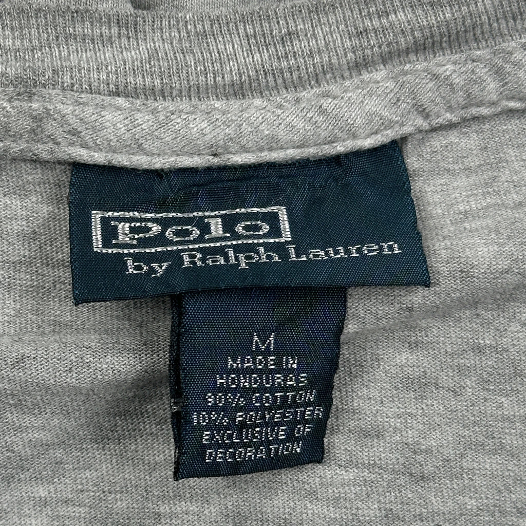 Polo By Ralph Lauren Long Sleeve T-Shirt - Medium Grey Cotton - Image 3