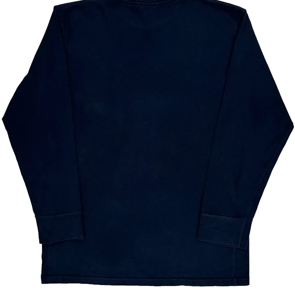 Polo By Ralph Lauren Long Sleeve T-Shirt - XL Navy Cotton - Image 6
