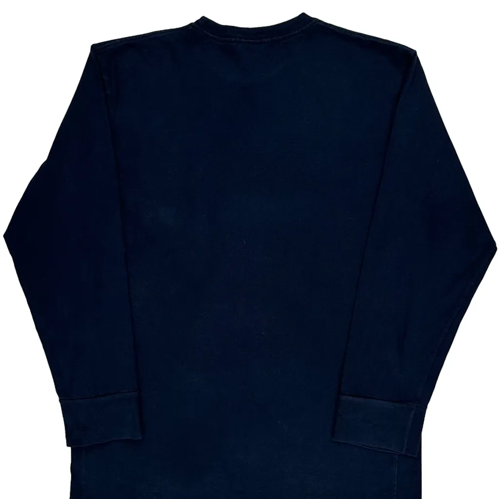 Polo By Ralph Lauren Long Sleeve T-Shirt - XL Navy Cotton - Image 7