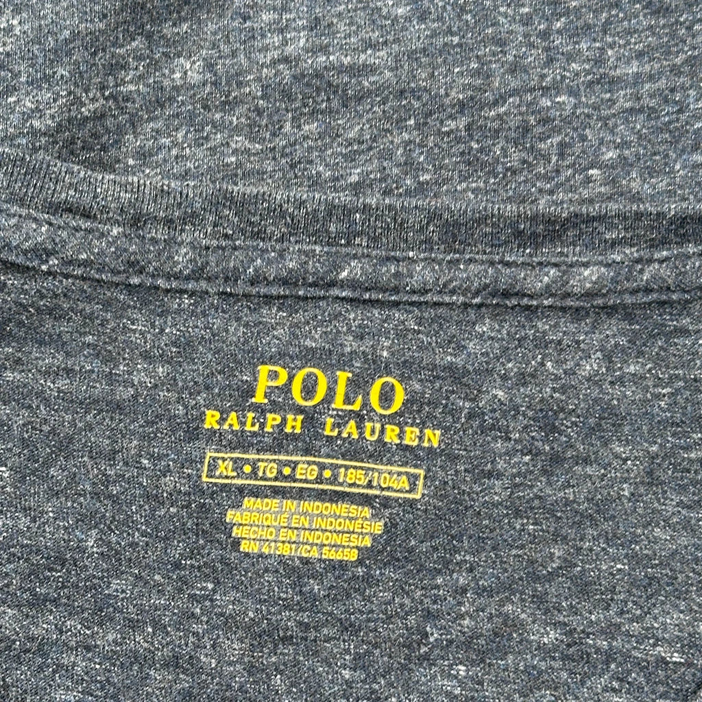 Polo By Ralph Lauren Long Sleeve T-Shirt - XL Navy Cotton - Image 3