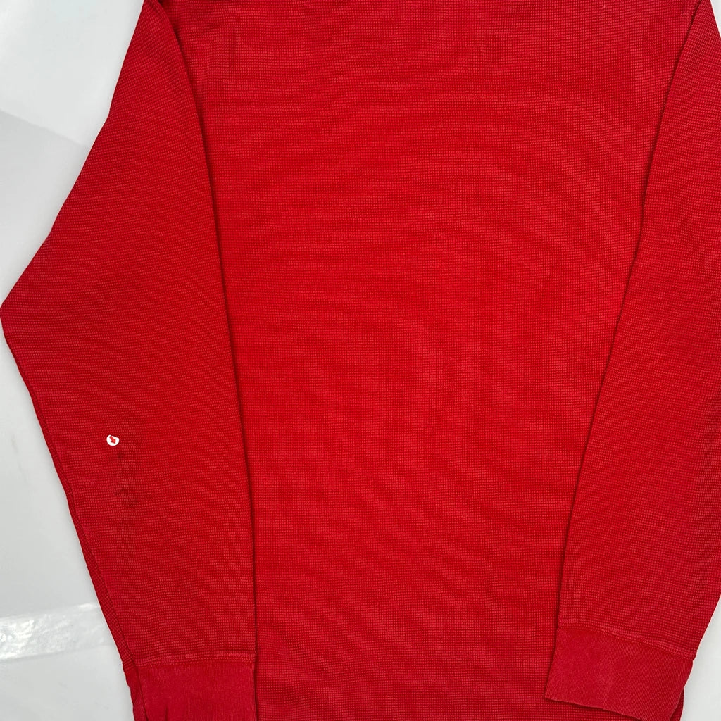 Polo By Ralph Lauren Long Sleeve T-Shirt - Large Red Cotton - Image 3