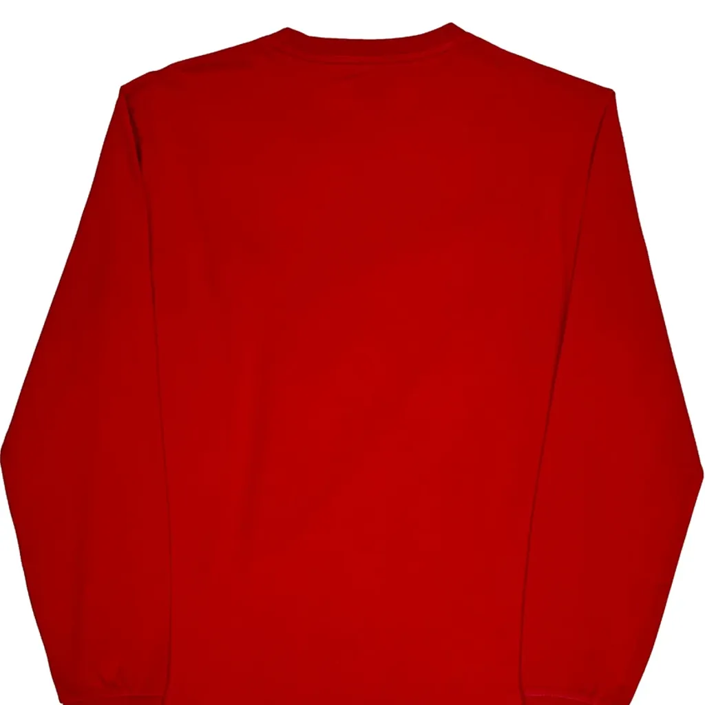 Polo By Ralph Lauren Long Sleeve T-Shirt - Small Red Cotton - Image 6