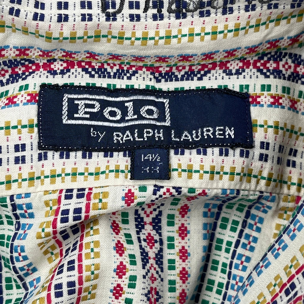 Polo By Ralph Lauren Striped Patterned Shirt - Small Multicoloured Cotton - Image 3
