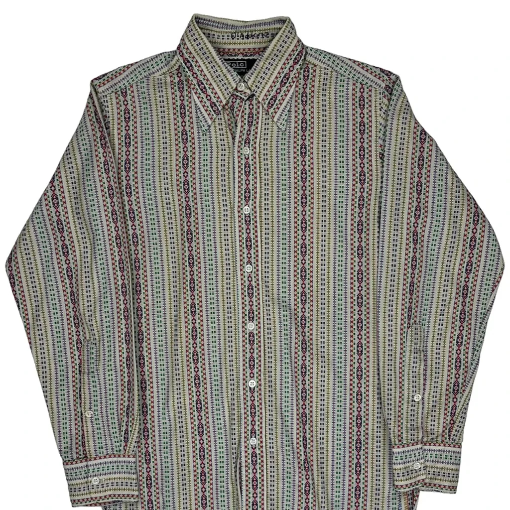 Polo By Ralph Lauren Striped Patterned Shirt - Small Multicoloured Cotton - Image 4