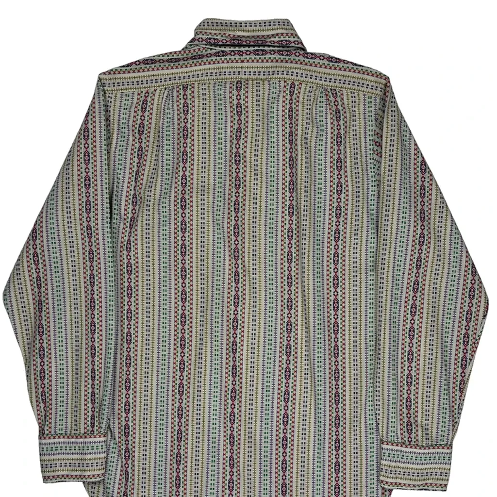 Polo By Ralph Lauren Striped Patterned Shirt - Small Multicoloured Cotton - Image 7