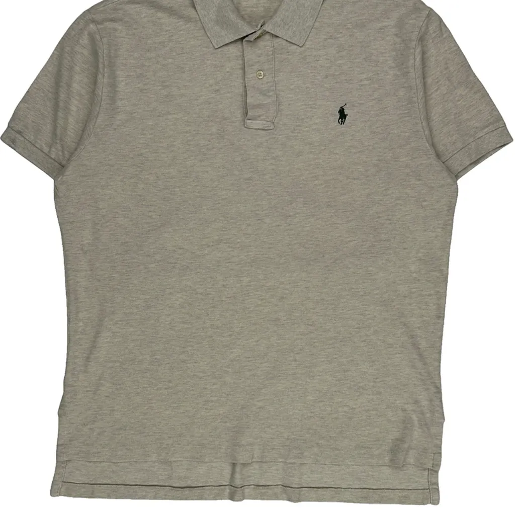 Polo By Ralph Lauren Polo Shirt - Large Beige Cotton - Image 4