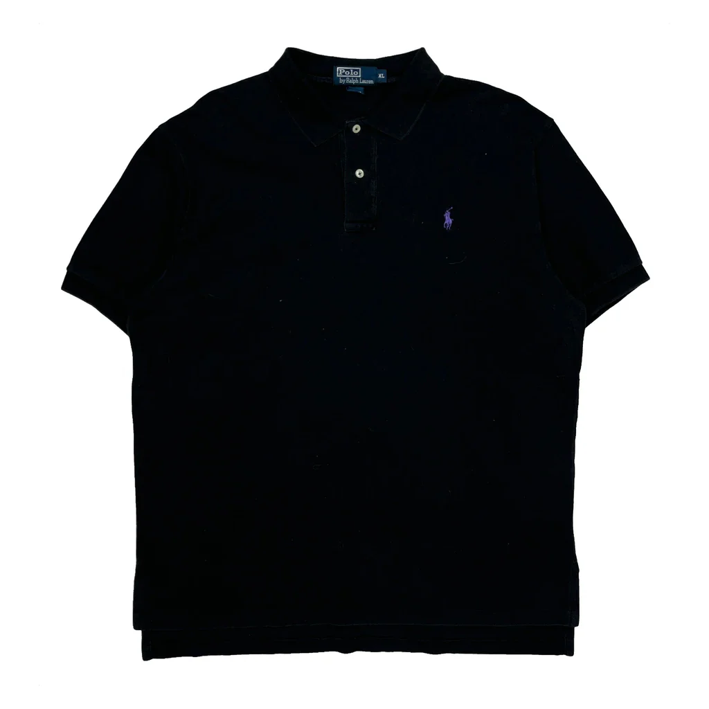 Polo By Ralph Lauren Polo Shirt - XL Black Cotton