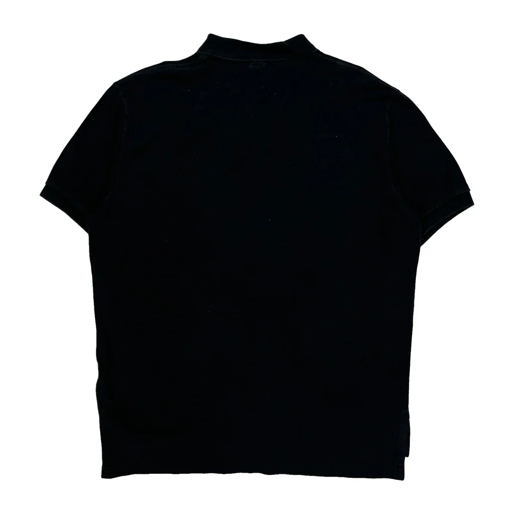 Polo By Ralph Lauren Polo Shirt - XL Black Cotton - Image 2