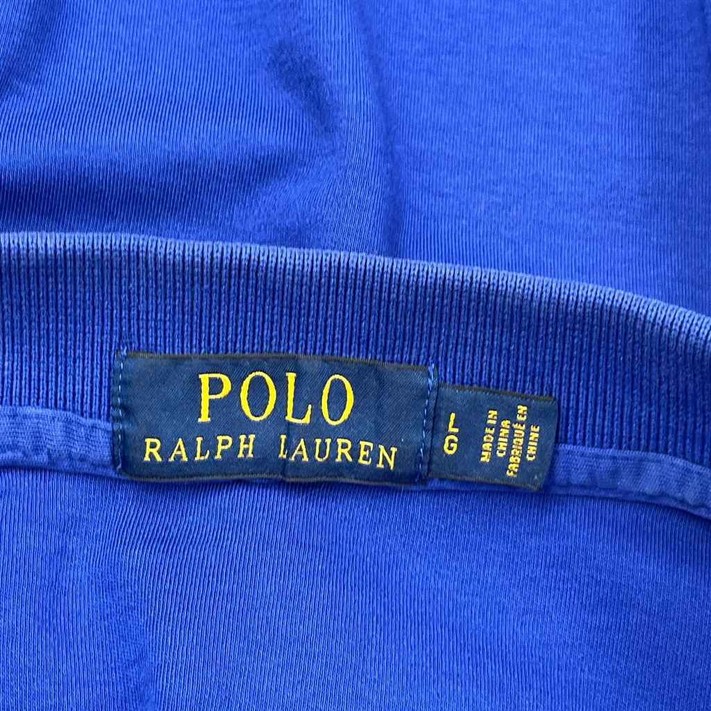 Polo By Ralph Lauren Polo Shirt - Large Blue Cotton - Image 3