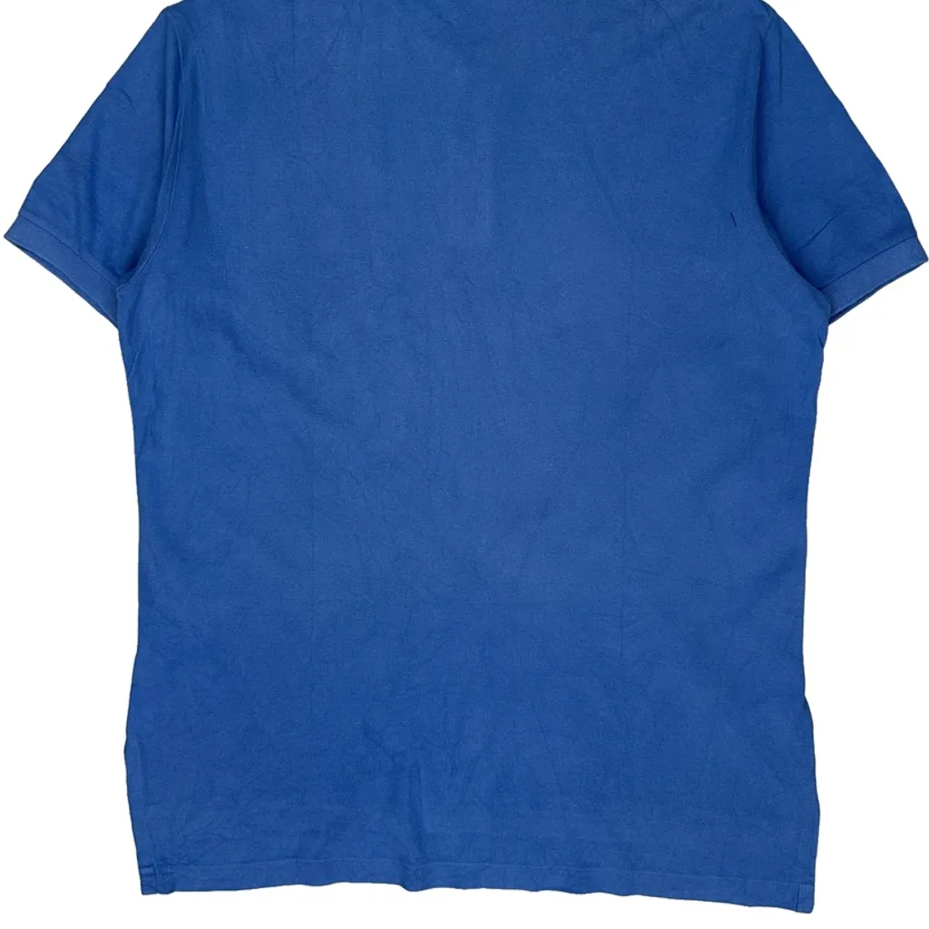 Polo By Ralph Lauren Polo Shirt - Large Blue Cotton - Image 7