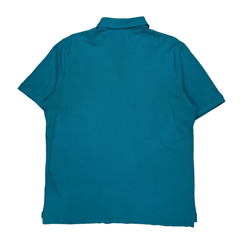Polo By Ralph Lauren Polo Shirt - Large Blue Cotton - Image 2