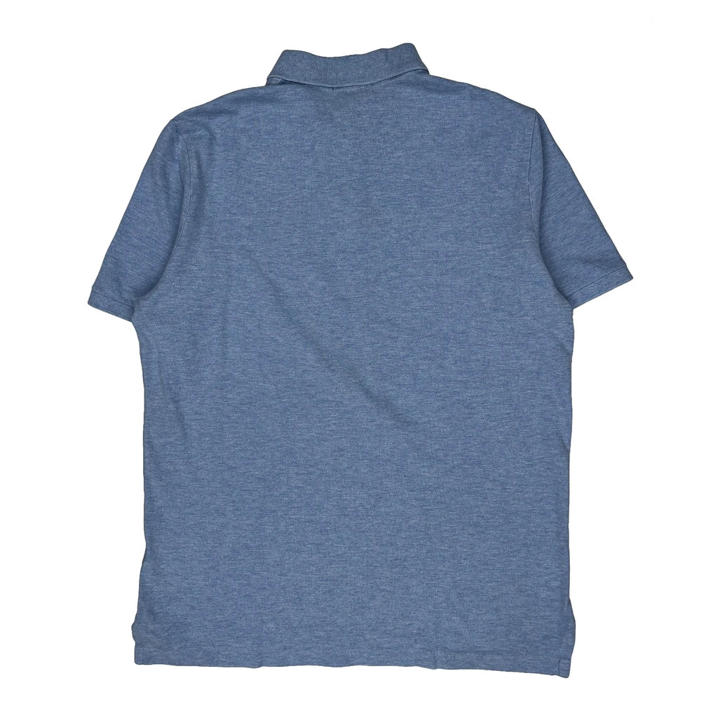 Polo By Ralph Lauren Polo Shirt - Medium Blue Cotton - Image 2