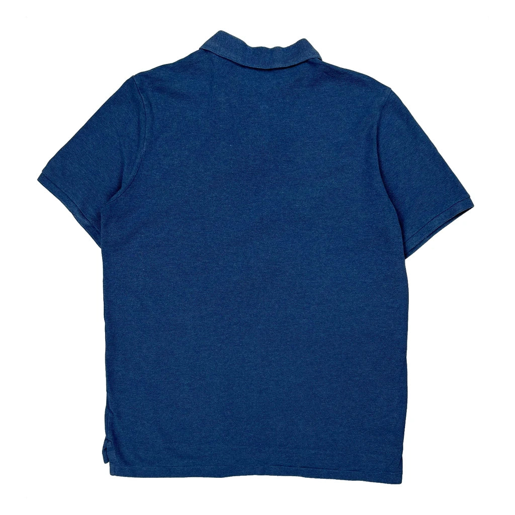 Polo By Ralph Lauren Polo Shirt - Medium Blue Cotton - Image 2